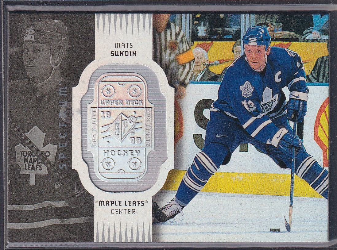 MATS SUNDIN - 1998 SPx Finite Spectrum #82, /300