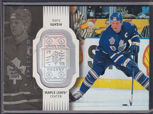 MATS SUNDIN - 1998 SPx Finite Spectrum #82, /300