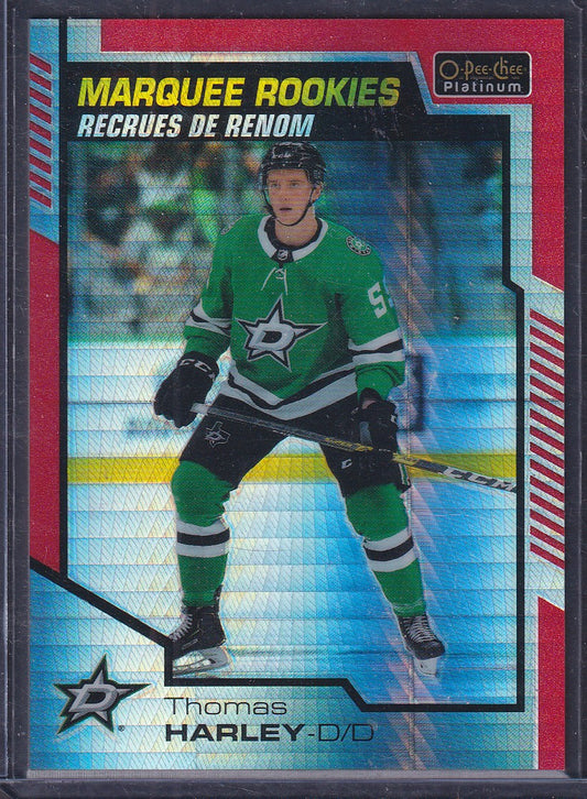THOMAS HARLEY - 2020 O-Pee-Chee Plat Marquee Rookies RED PRISM #157, /199