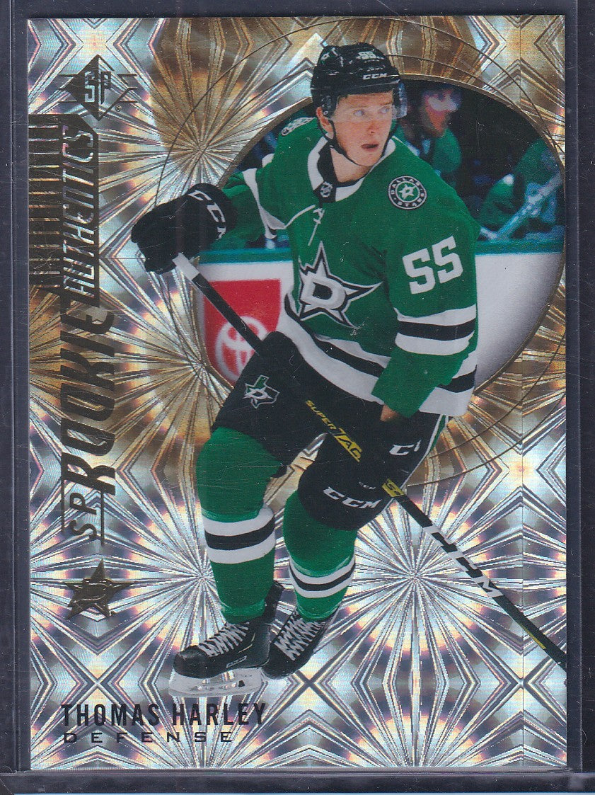 THOMAS HARLEY - 2020 SP Rookie Authentics PYROTECHNIC GOLD #110