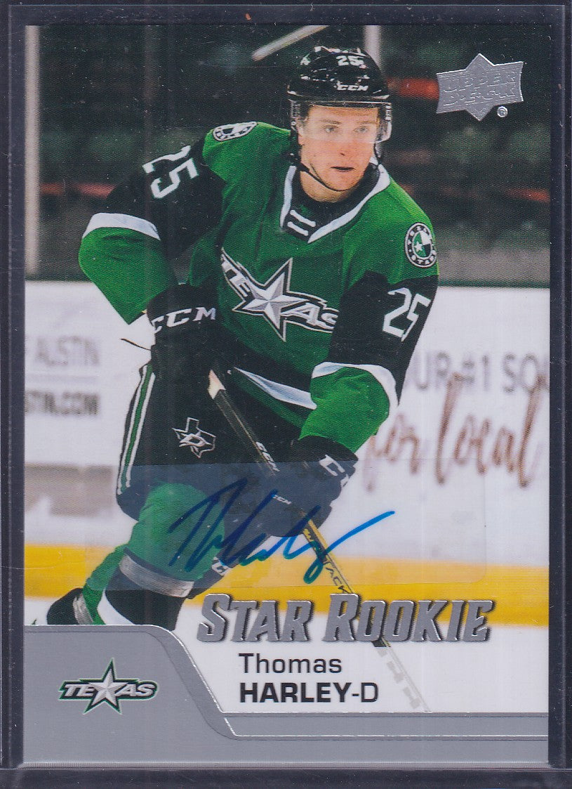 THOMAS HARLEY - 2020 AHL Hockey Star Rookie Auto #157