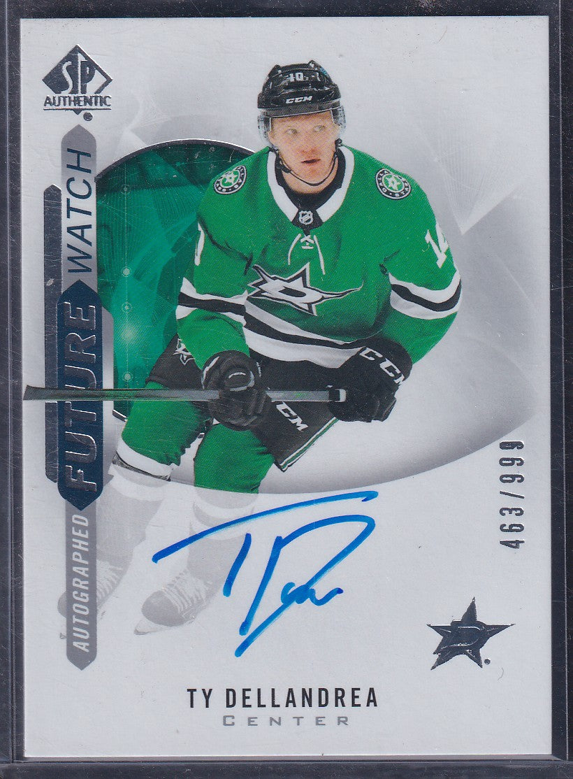 TY DELLANDREA - 2020 SP Authentic Future Watch Auto #164, /999
