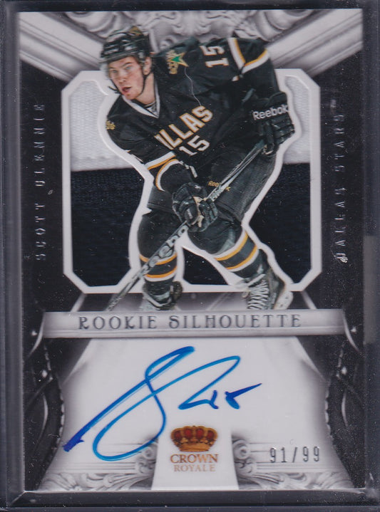 SCOTT GLENNIE - 2012 Panini Crown Royale Rookie Silhouette Auto #52, /99