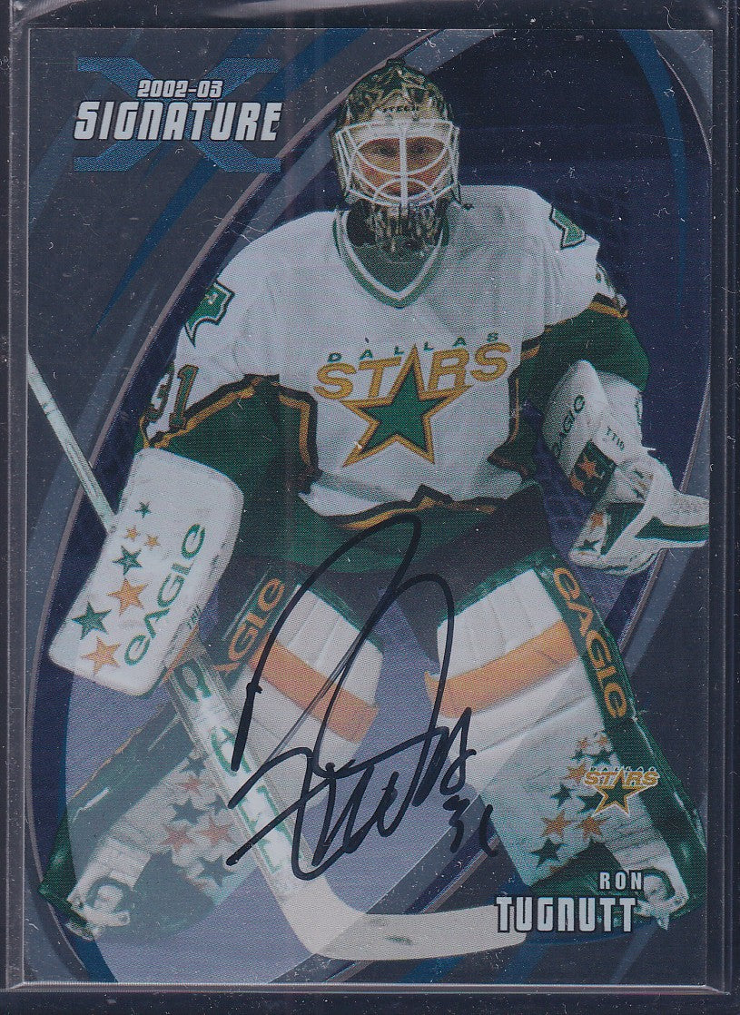 RON TUGNUTT - 2002 In the Game Signature Auto #103