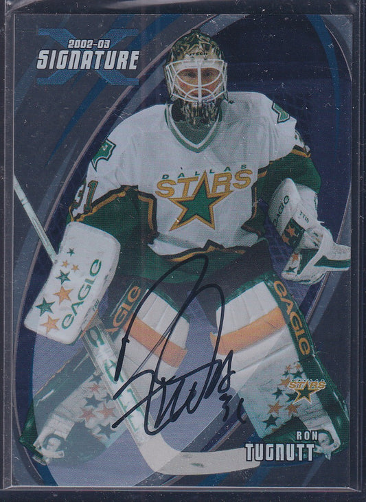 RON TUGNUTT - 2002 In the Game Signature Auto #103