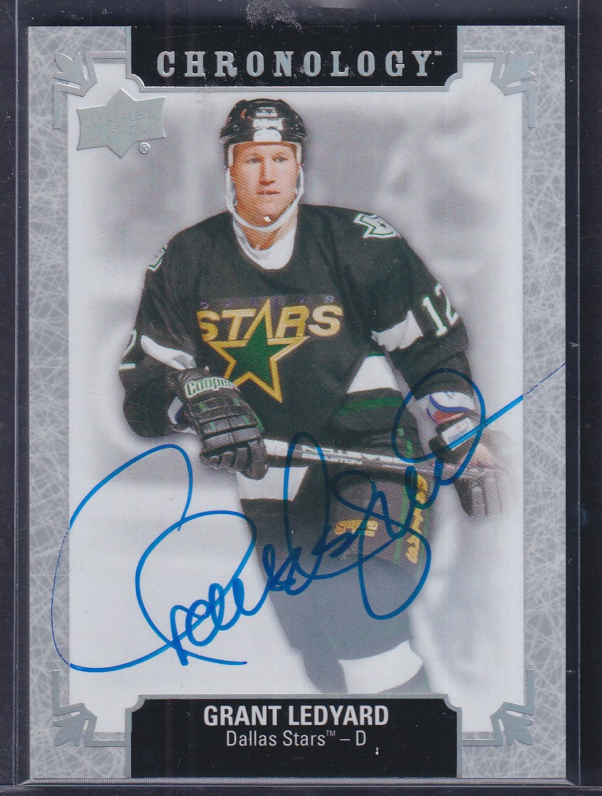 GRANT LEDYARD - 2018 Upper Deck Chronology Auto #FH-DA-GL