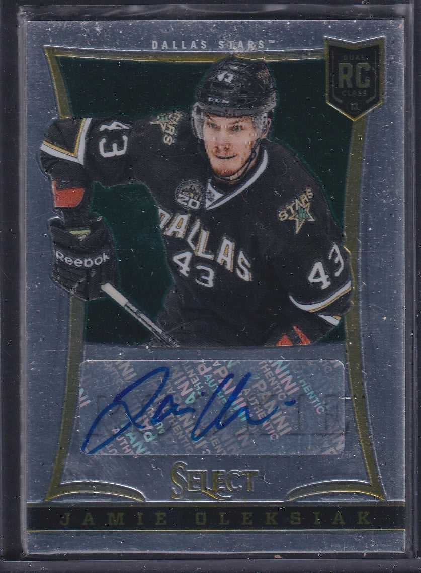 JAMIE OLEKSIAK - 2013 Panini Select Rookie Auto #271, /399