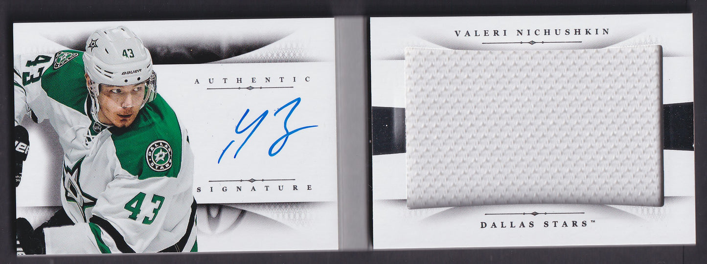 VALERI NICHUSHKIN - 2013 Panini National Treasures Rookie Auto Patch Booklet /99