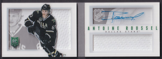 ANTOINE ROUSSEL - 2013 Panini Rookie Playbook Booklet Auto Patch #107, /199