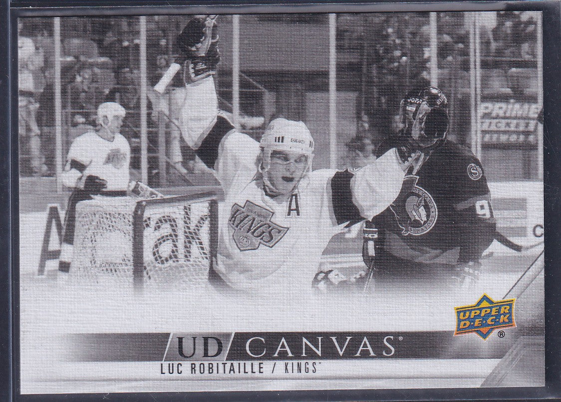 LUC ROBITAILLE - 2022 Upper Deck UD Canvas BLACK #C250