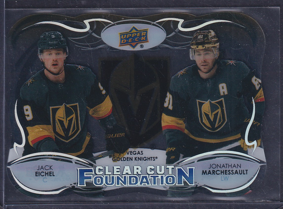 EICHEL / MARCHESSAULT - 2022 Upper Deck Clear Cut Foundation #CCF-ME