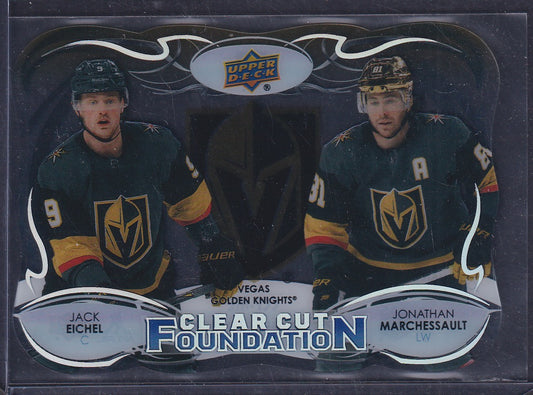 EICHEL / MARCHESSAULT - 2022 Upper Deck Clear Cut Foundation #CCF-ME
