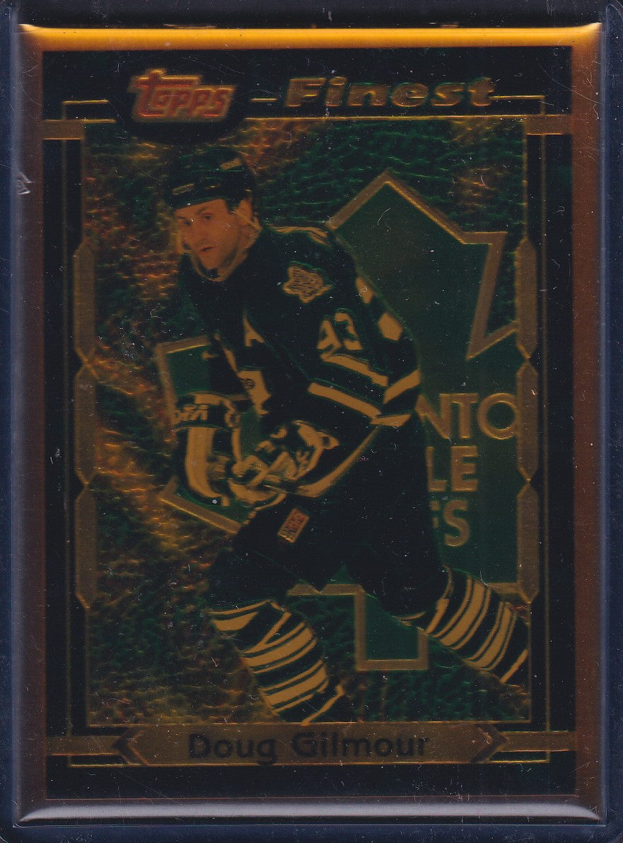 DOUG GILMOUR - 1994 Topps Finest Bronze #6