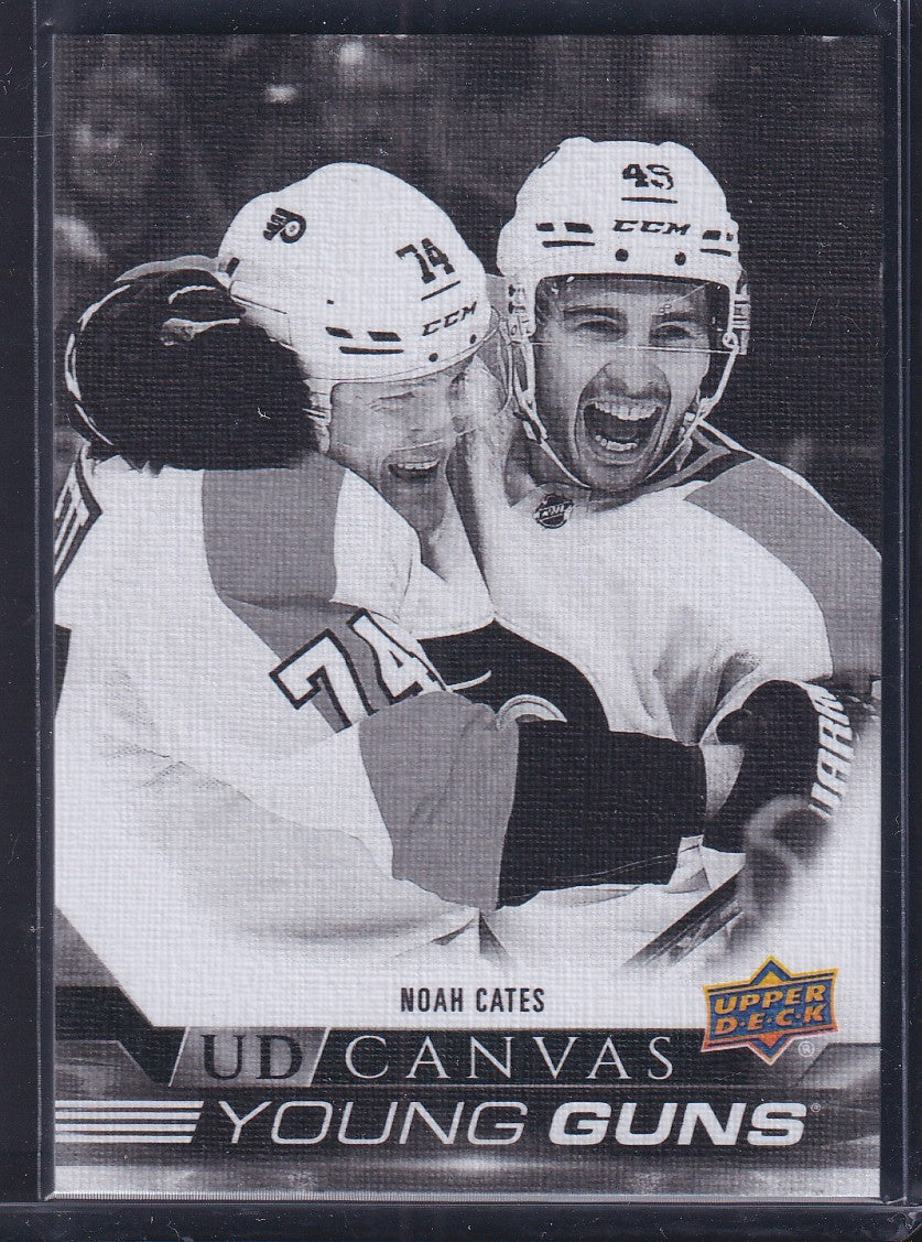 NOAH CATES - 2022 Upper Deck Young Guns Canvas BLACK #C95