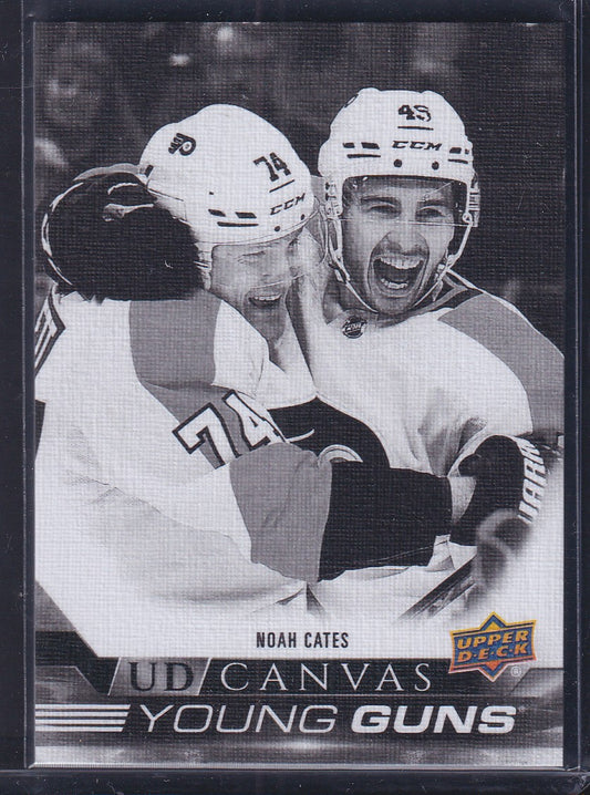 NOAH CATES - 2022 Upper Deck Young Guns Canvas BLACK #C95