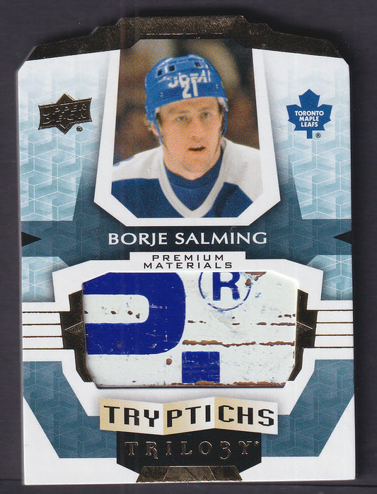BORJE SALMING - 2016 Upper Deck Trilogy Tryptichs Premium #T-LEAF1, /25