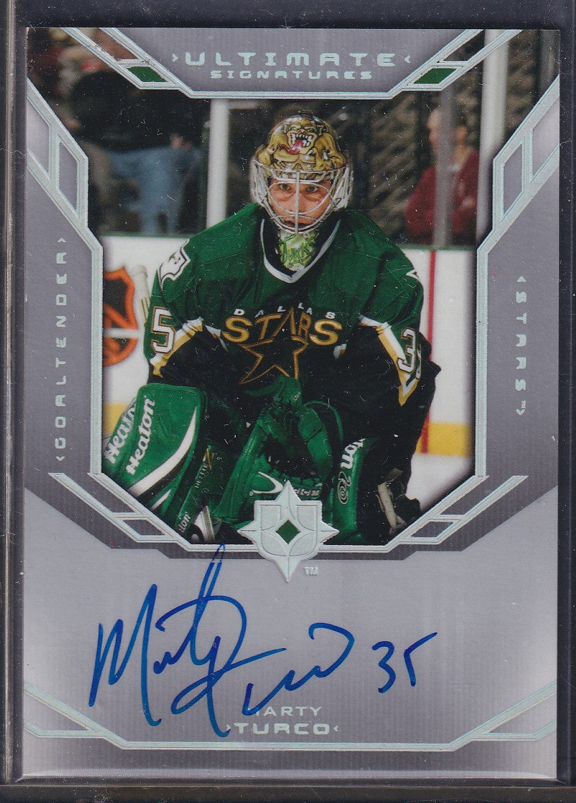 MARTY TURCO - 2004 Upper Deck Ultimate Signatures Auto #US-MT