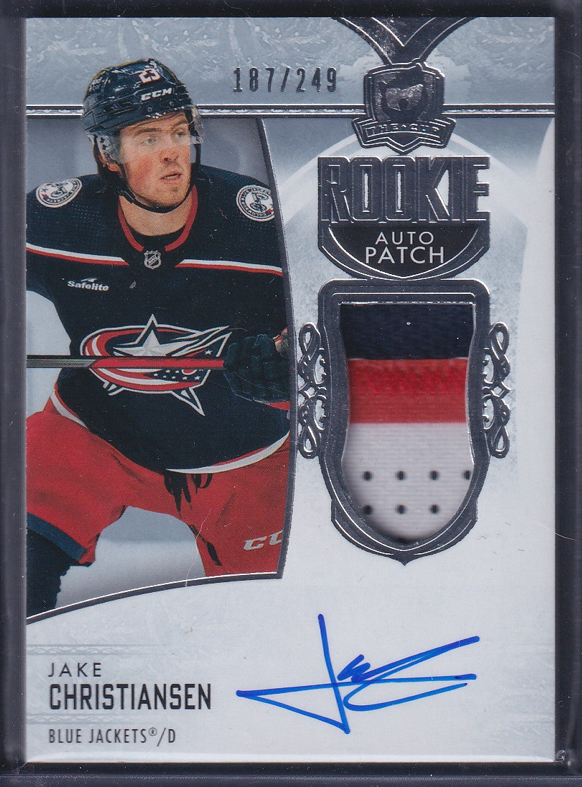 JAKE CHRISTIANSEN - 2022 The Cup Rookie Auto Patch #103, /249