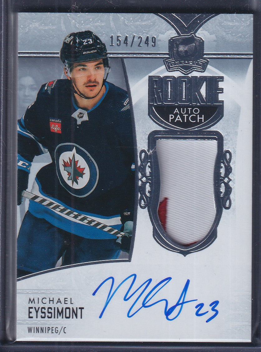 MICHAEL EYSSIMONT - 2022 The Cup Rookie Auto Patch #129, /249