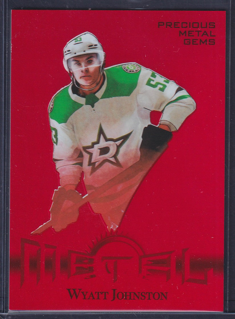 WYATT JOHNSTON - 2024 Metal Universe Skybox PMG Red #RT-7, /100