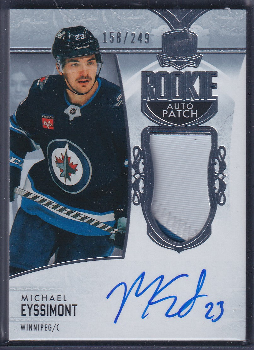 MICHAEL EYSSIMONT - 2022 The Cup Rookie Auto Patch #129, /249