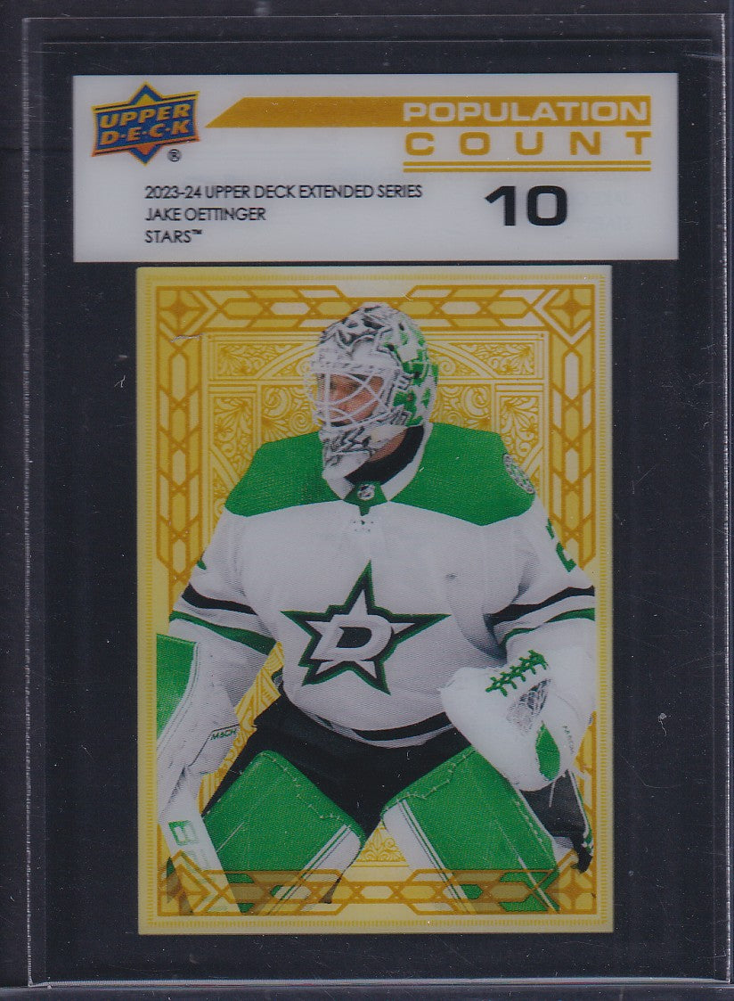 JAKE OETTINGER - 2023 Upper Deck Population Count 10 #PC-67, /10