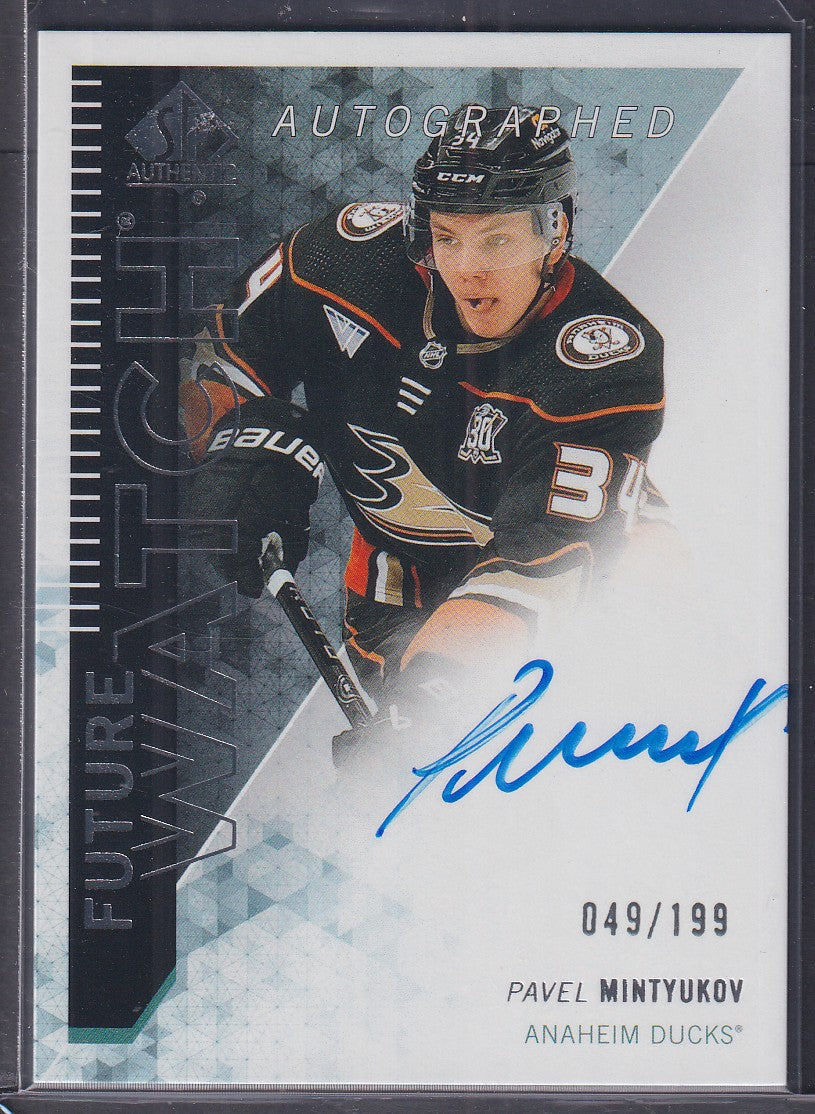 PAVEL MINTYUKOV - 2023 SP Authentic Future Watch Auto #RFWA-PM, /199