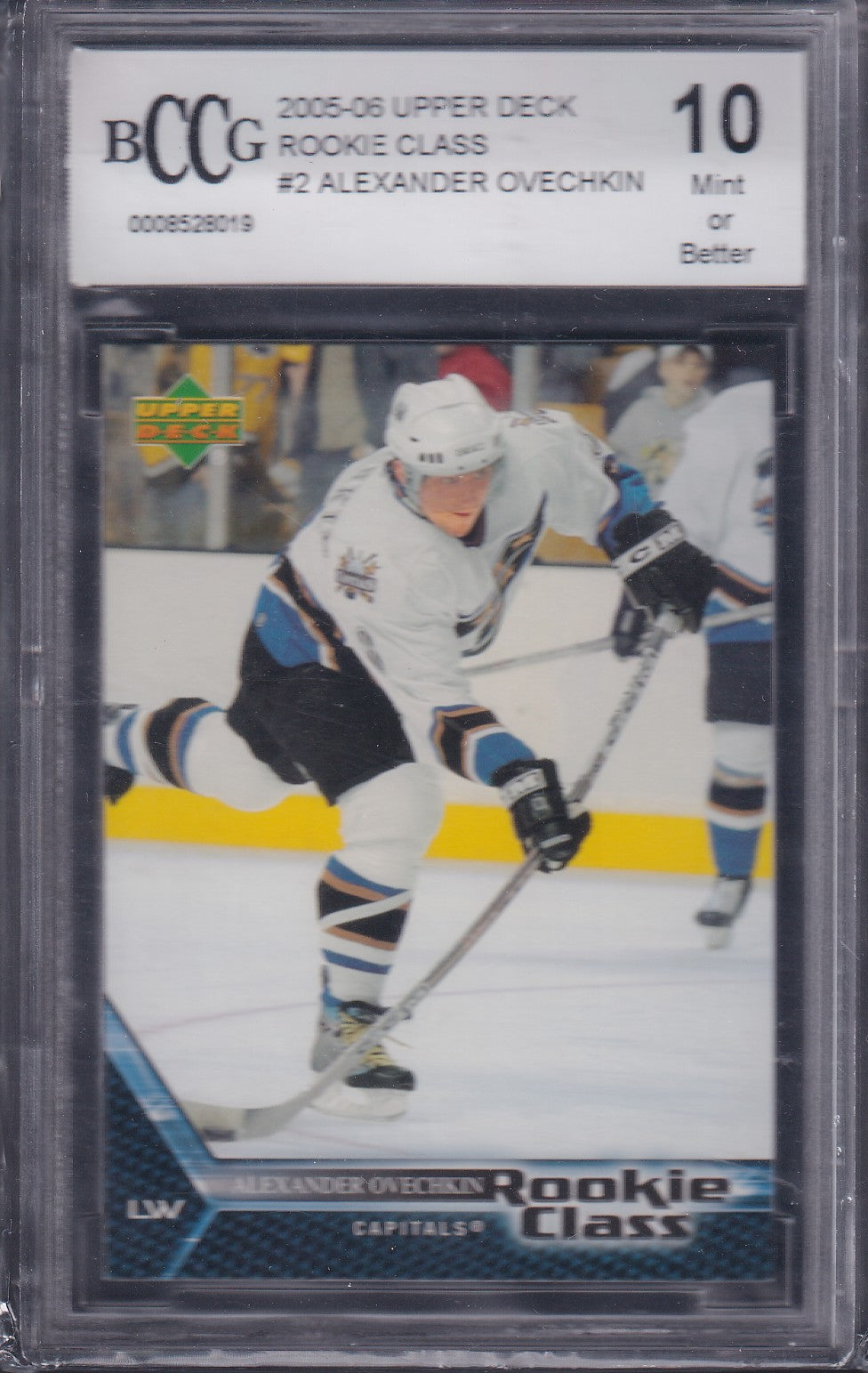 ALEXANDER OVECHKIN - 2005 Upper Deck Rookie Class #2, BCCG 10
