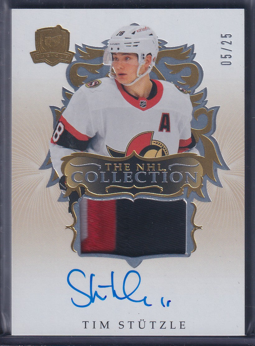 TIM STUTZLE - 2023 The Cup The NHL Collection Auto Patch #NHL-TS, /25
