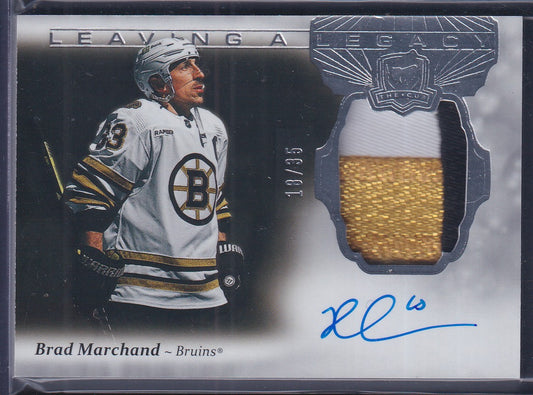 BRAD MARCHAND - 2024 The Cup Leaving a Legacy Auto Patch #LLG-BM, /35