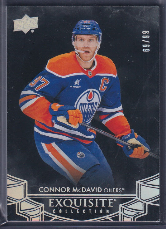 CONNOR MCDAVID - 2024 Upper Deck Exquisite #EB-30, /99