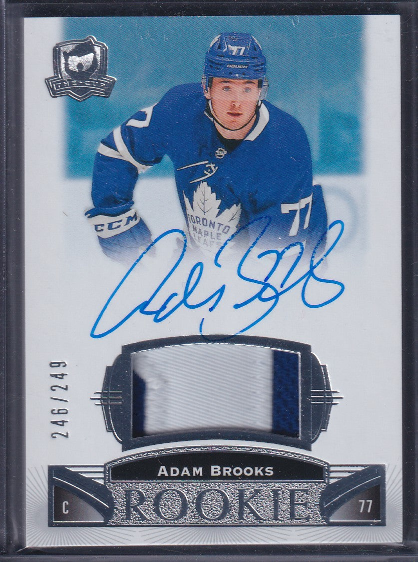ADAM BROOKS - 2019 The Cup Rookie Auto Patch #147, /249