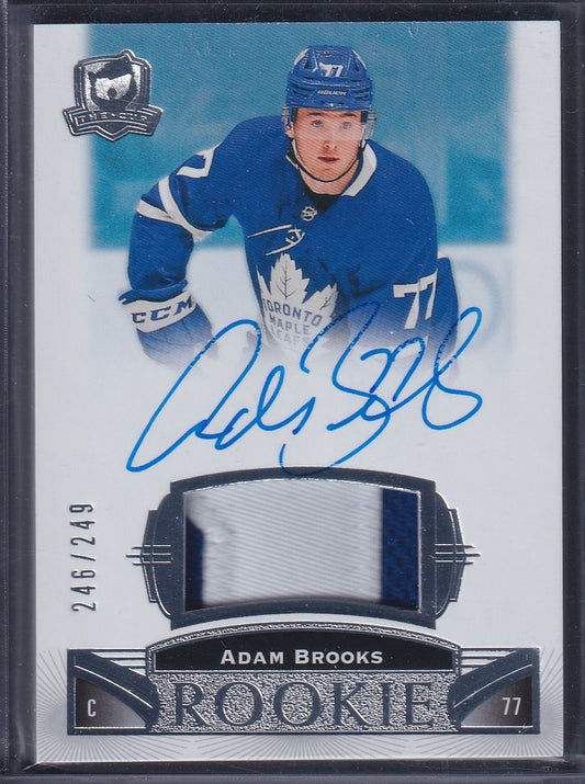 ADAM BROOKS - 2019 The Cup Rookie Auto Patch #147, /249