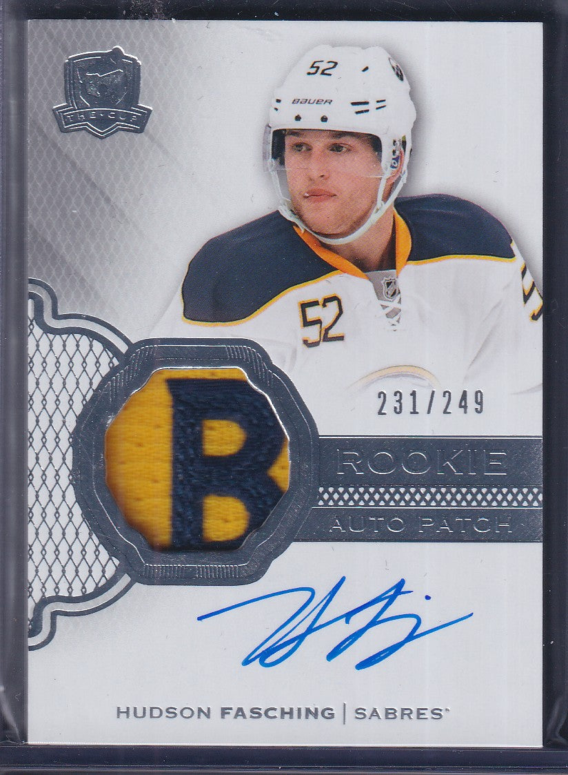 HUDSON FASCHING - 2016 The Cup Rookie Auto Patch #153, /249