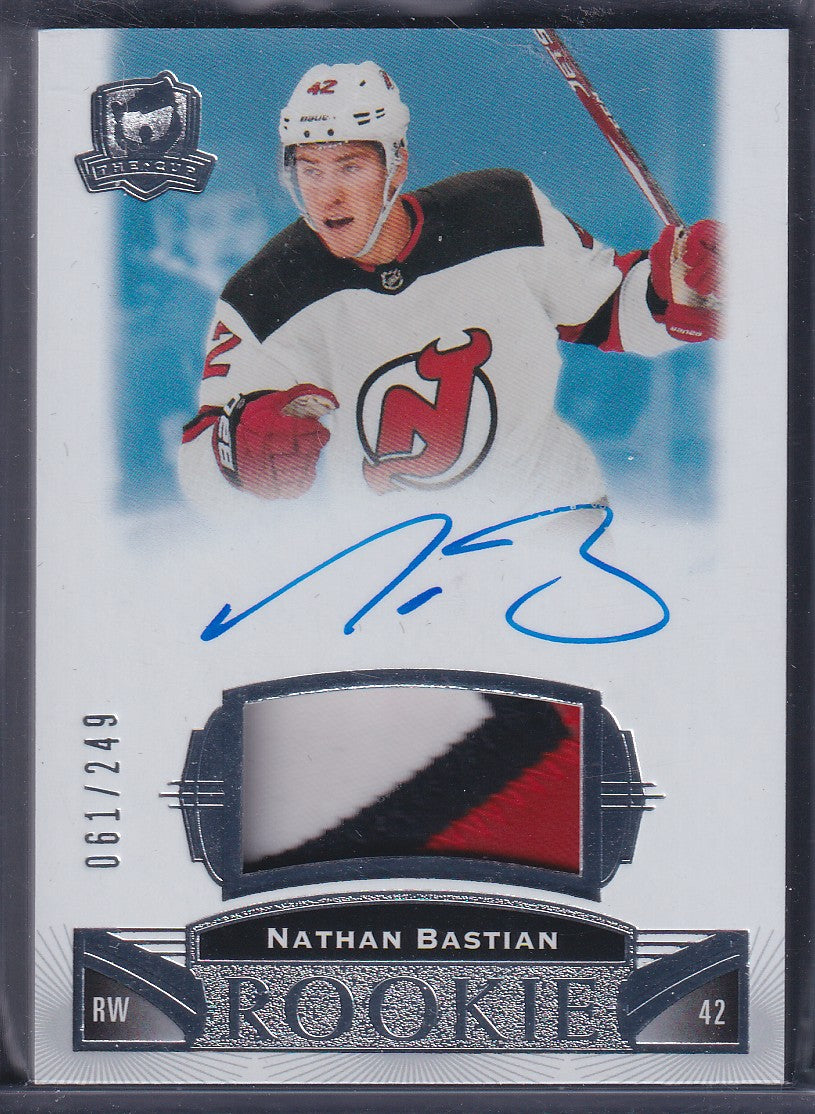 NATHAN BASTIAN - 2019 The Cup Rookie Auto Patch #134, /249