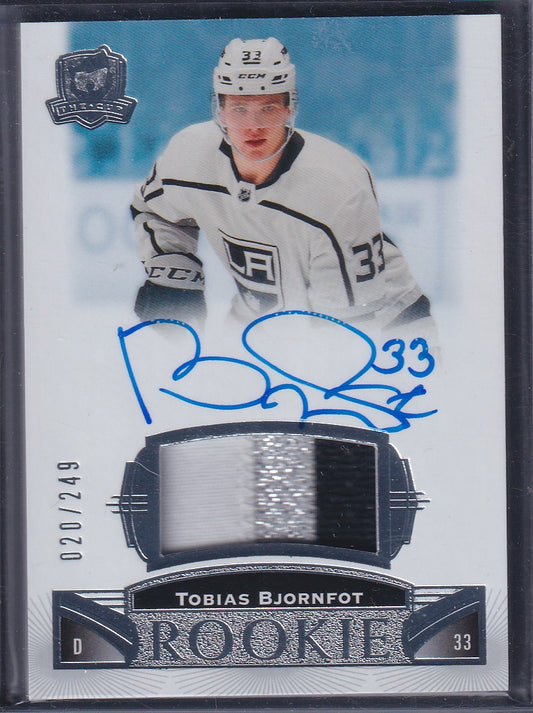TOBIAS BJORNFOT - 2019 The Cup Rookie Auto Patch #130, /249