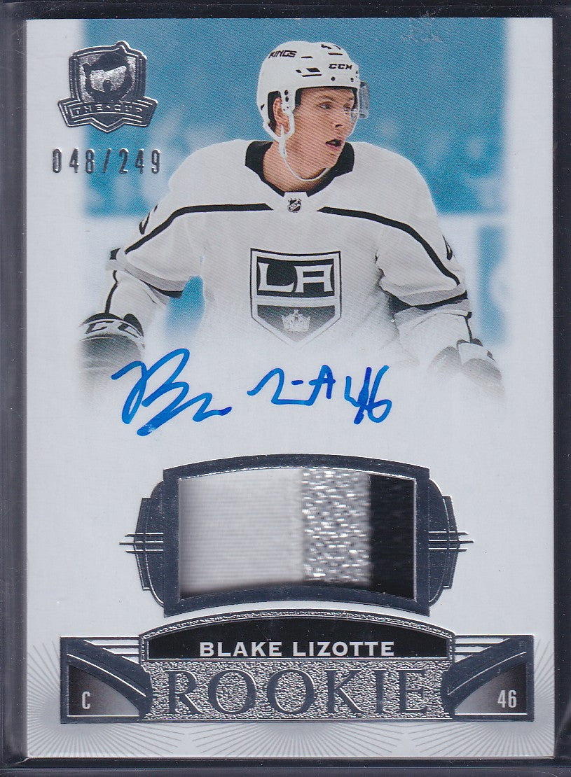 BLAKE LIZOTTE - 2019 The Cup Rookie Auto Patch #94, /249