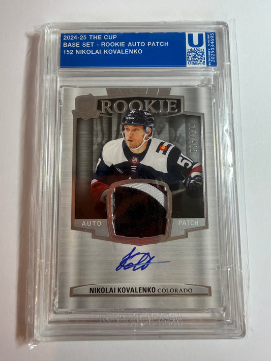 NIKOLAI KOVALENKO - 2024 The Cup Rookie Auto Patch #152, /249