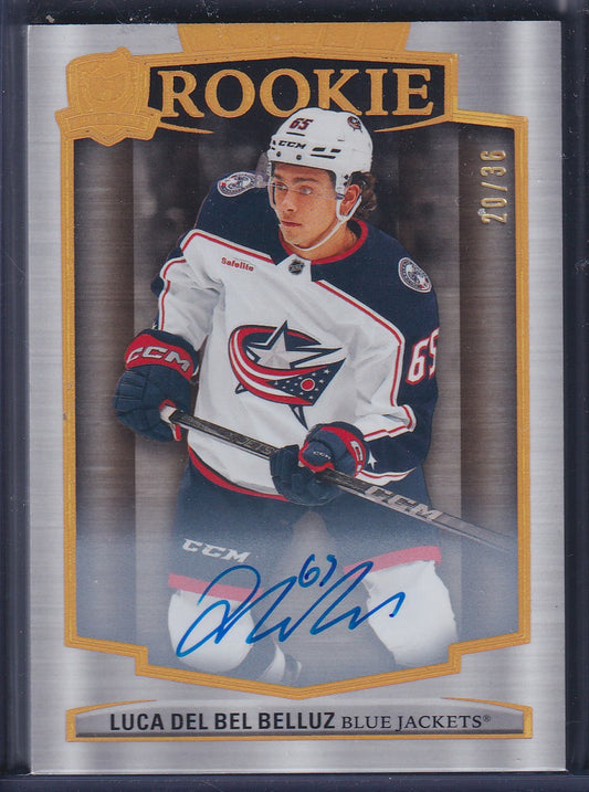 LUCA DEL BEL BELLUZ - 2024 The Cup Rookie Auto #135, /36