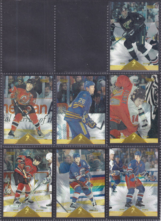 1996 Pinnacle Rink Collection - Near Complete Set of 240 Cards (Missing 10)