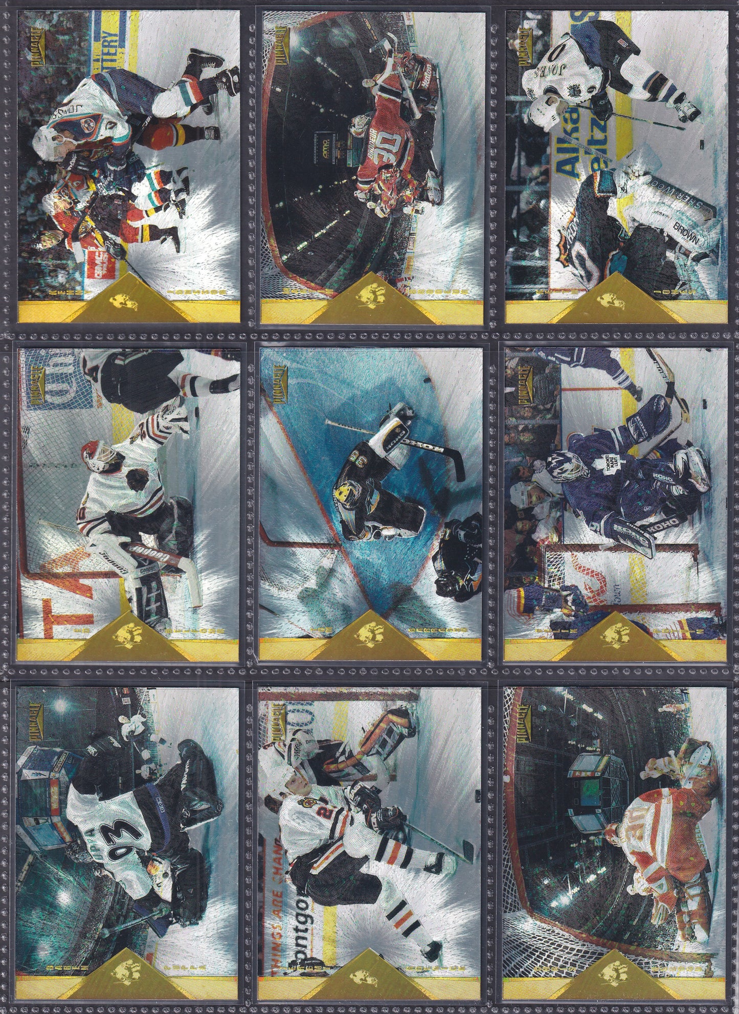 1996 Pinnacle Rink Collection - Near Complete Set of 240 Cards (Missing 10)