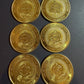1997 Pinnacle Mint Collection - Minternational Coins - Complete Set of 6