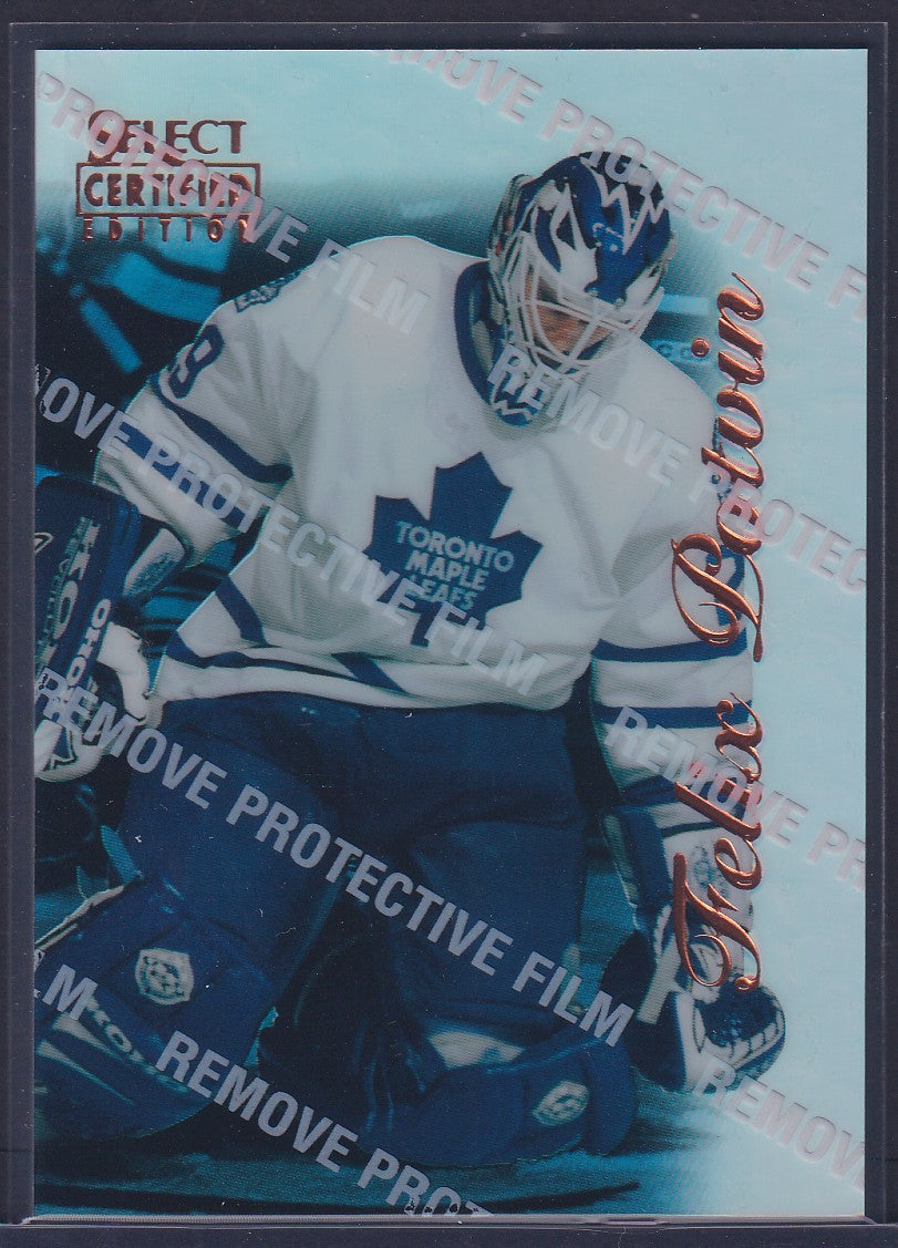 FELIX POTVIN - 1996 Pinnacle Select Certified MIRROR Blue w/ Coating #31