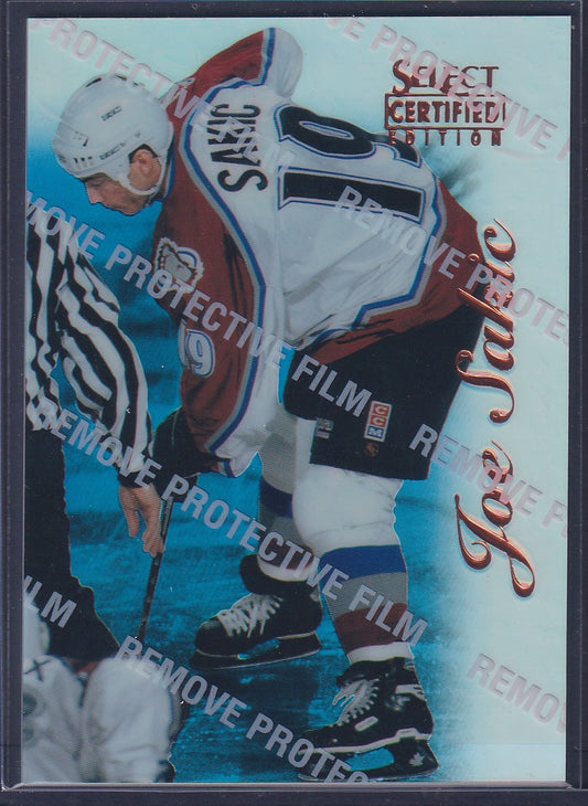 JOE SAKIC - 1996 Pinnacle Select Certified MIRROR Blue w/ Coating #16