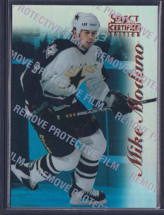 MIKE MODANO - 1996 Pinnacle Select Certified MIRROR Blue w/ Coating #2