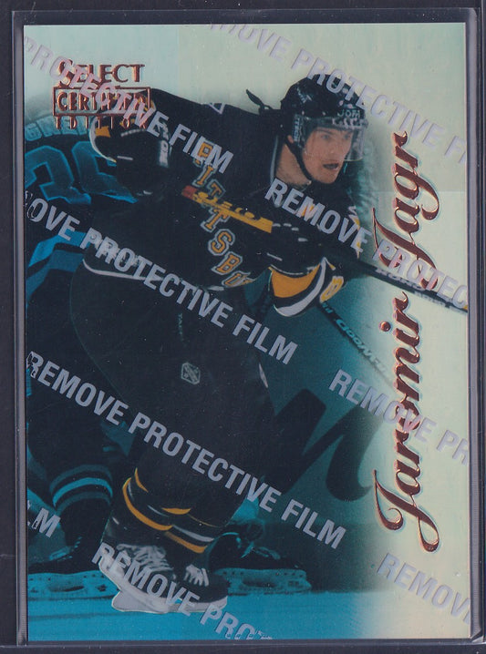 JAROMIR JAGR - 1996 Pinnacle Select Certified MIRROR Blue w/ Coating #43