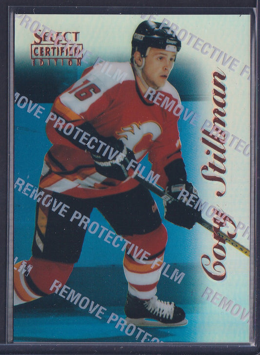 CORY STILLMAN - 1996 Pinnacle Select Certified MIRROR Blue w/ Coating #58