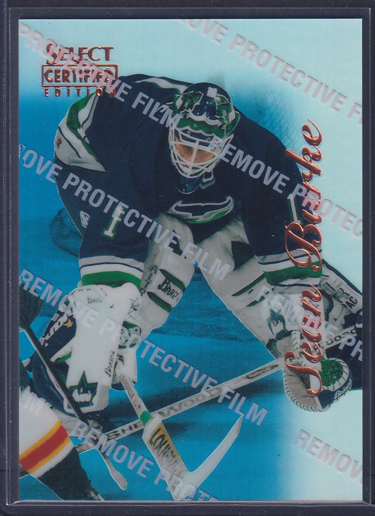 SEAN BURKE - 1996 Pinnacle Select Certified MIRROR Blue w/ Coating #44