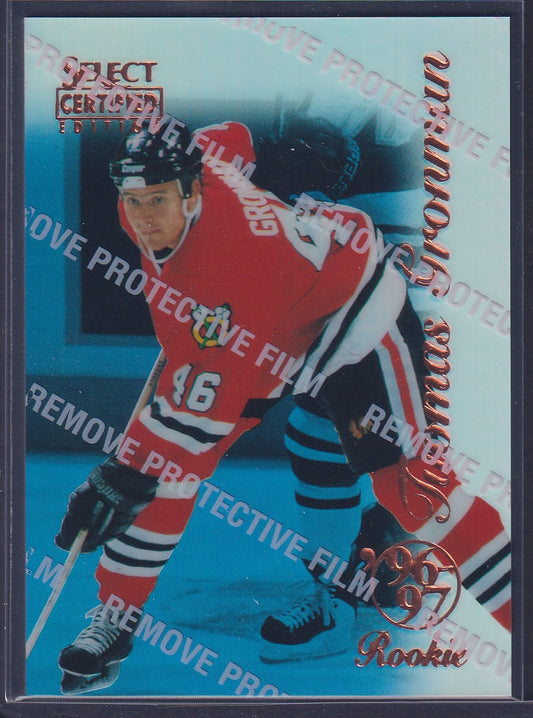 TUOMAS GRONMAN - 1996 Pinnacle Select Certified MIRROR Blue w/ Coating #105