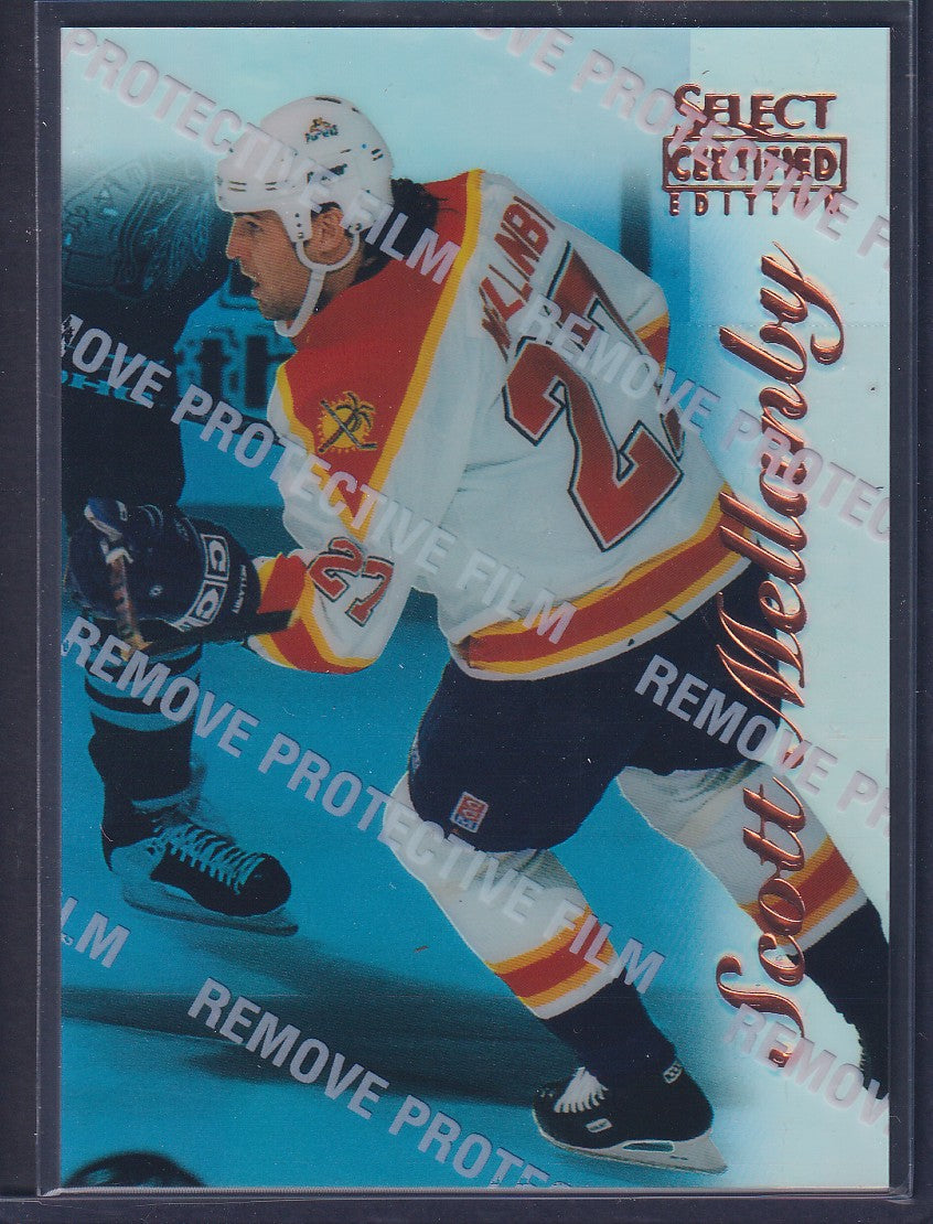 SCOTT MELLANBY - 1996 Pinnacle Select Certified MIRROR Blue w/ Coating #84
